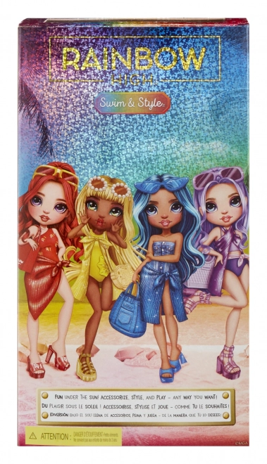 Poupée de mode Rainbow High Swim Style Sunny Yellow