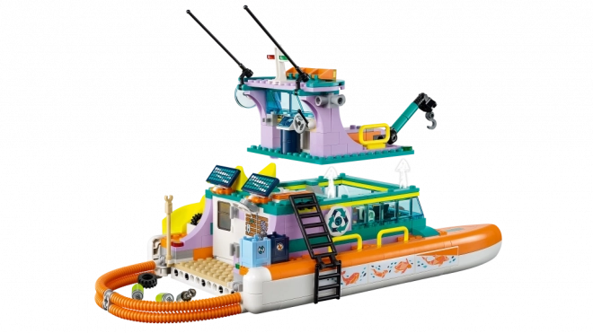 LEGO Friends bateau de sauvetage en mer