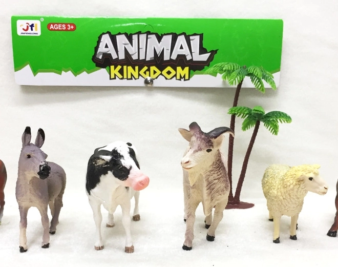 Set d’animaux de la ferme 6 pièces