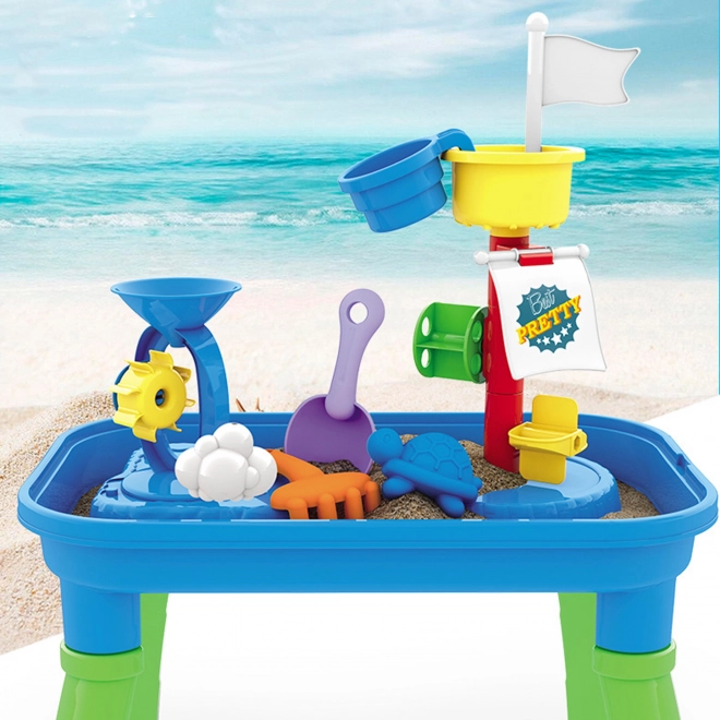 woopie table de jeu pour enfants 2 en 1 bateau pirate