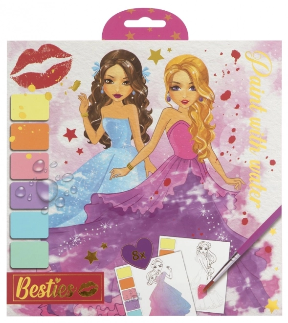 Peinture à l'eau Besties