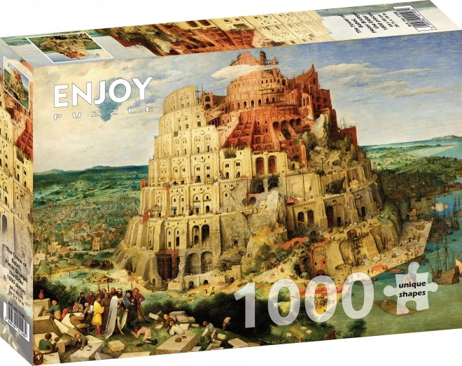 Puzzle Pieter Bruegel : La Tour de Babel 1000 pièces