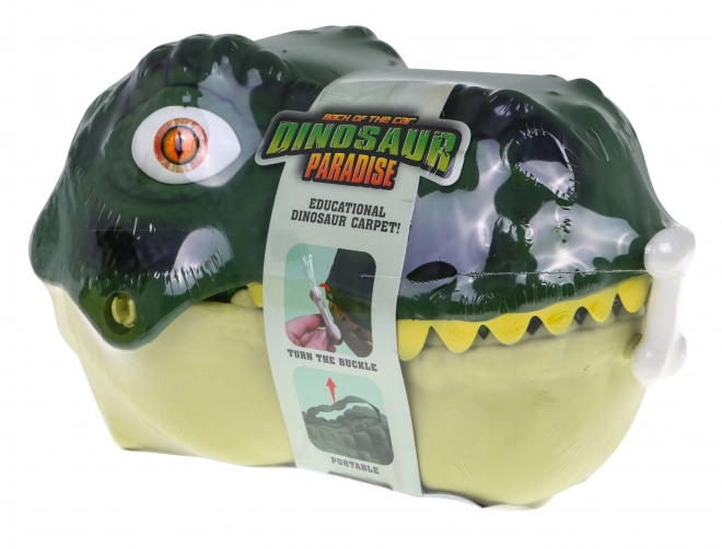 « Monde des dinosaures » ensemble de figurines pour enfants 3+ Tête de dinosaure + base paysage