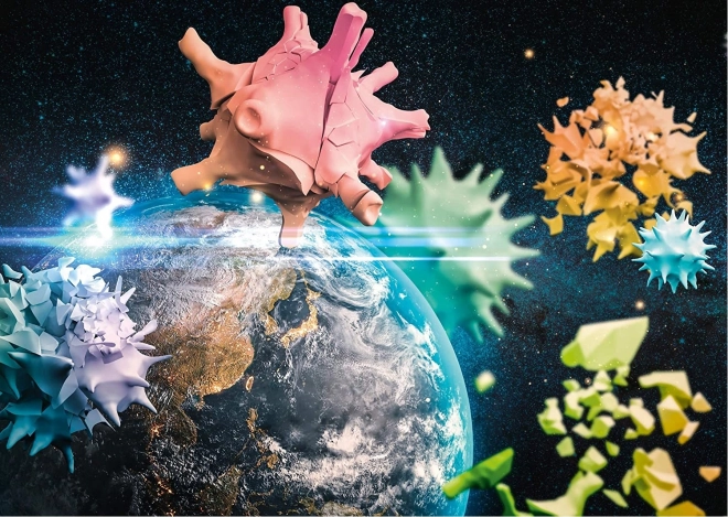 Schmidt puzzle Planète Terre 2020, 1000 pièces