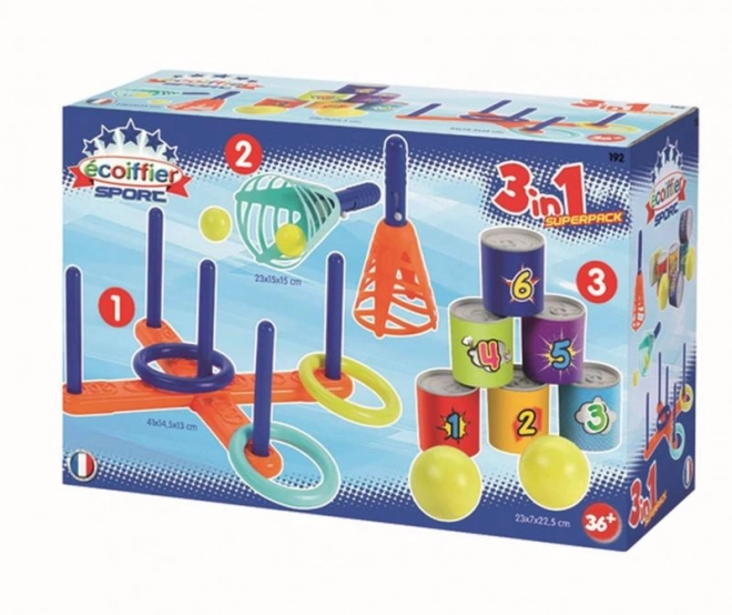 Ensemble de jeux 3 en 1