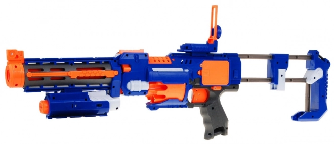 Pistolet 2 en 1 pour enfants 8+ Blaze Storm 20 longues cartouches en mousse + viseur laser + flacon