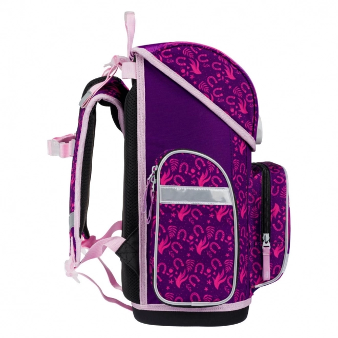 ENSEMBLE BAAGL 3 Ergo Cheval : cartable, trousse, sac
