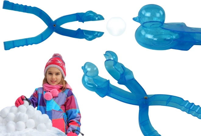 Moule à canards de neige – bleu