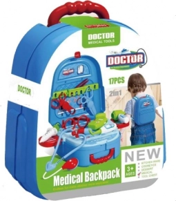 Set de docteur pour enfants 17 pièces sac à dos