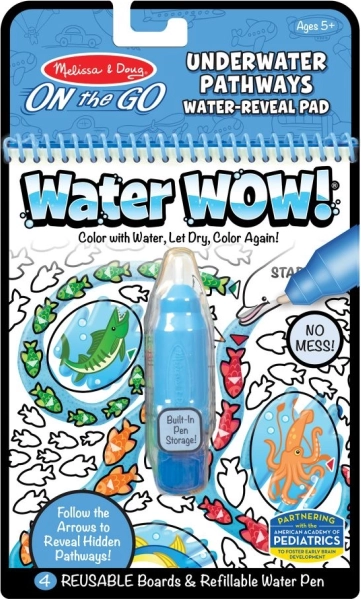Livre à l’eau Water Wow! trouve le chemin – sous la surface