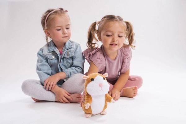 Hamster en peluche parlant Mireček