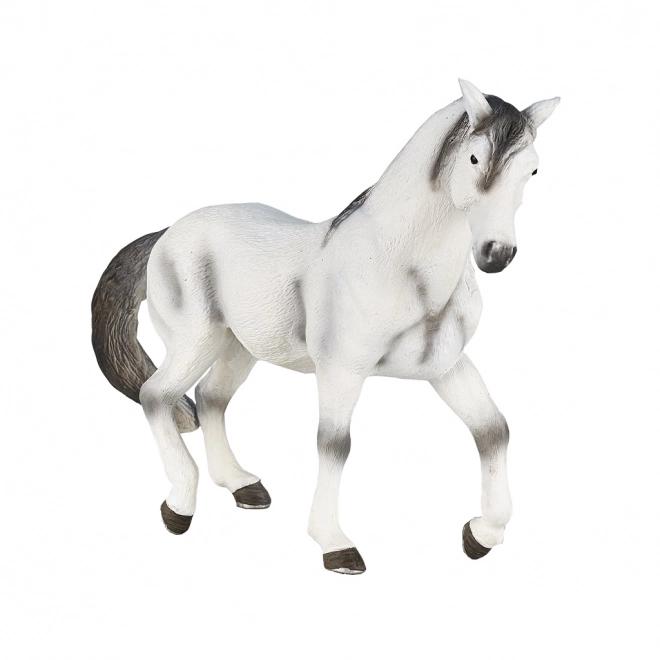 Modèle réaliste de cheval andalou gris