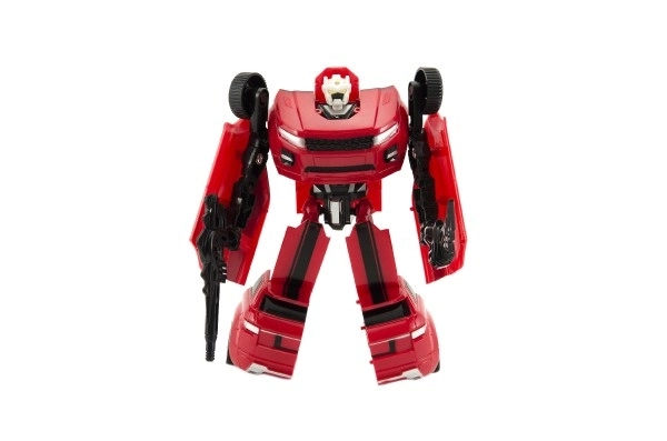 Transformateur auto/robot plastique 18cm en boîte 19x22x6cm - 1 pièce