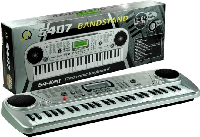 Clavier électronique pour enfants 54 touches avec LCD et microphone
