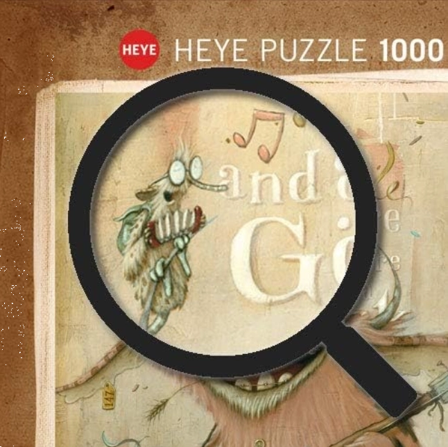 Puzzle 1000 pièces Zozoville Banjo