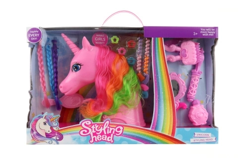 Tête de licorne à coiffer