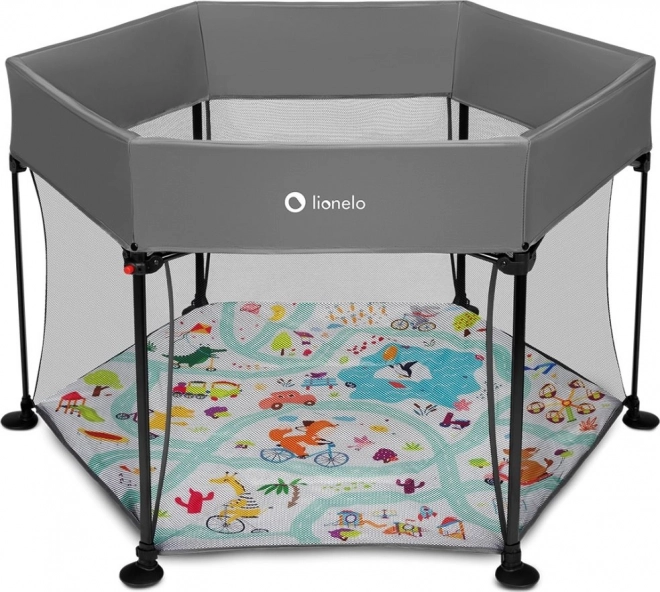 Parc pour enfants LIONELO Roel – Gris
