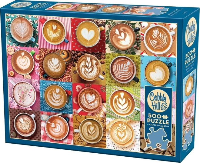 Coffret avec poster et 500 pièces