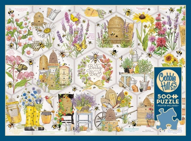 Puzzle COBBLE HILL Occupé comme une abeille 500 pièces