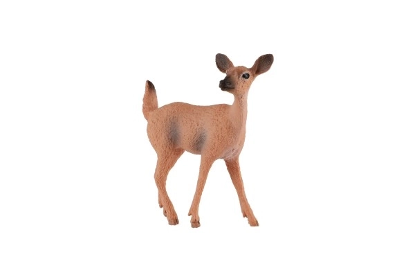 Cerf d'Europe en plastique zooted 7cm en sachet