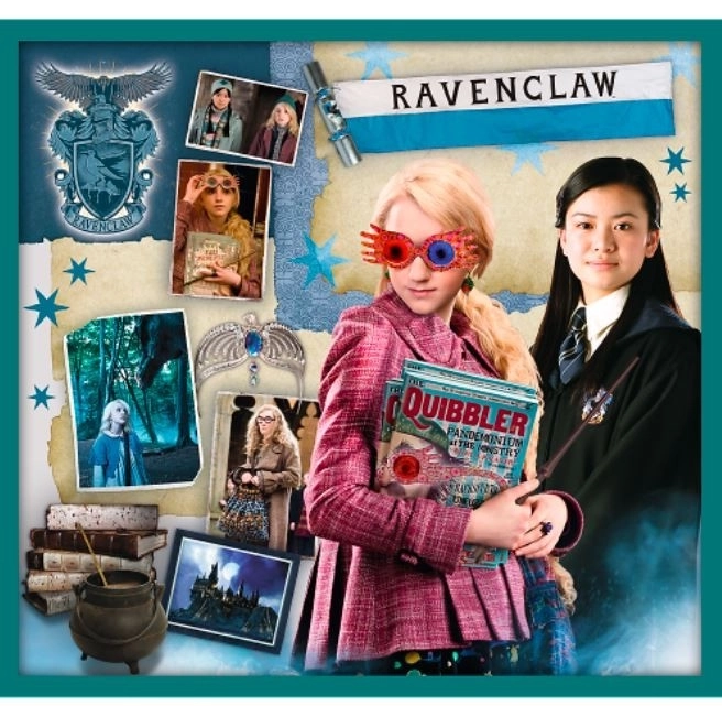 Puzzle Harry Potter - Dans le monde d'Harry Potter 10 en 1
