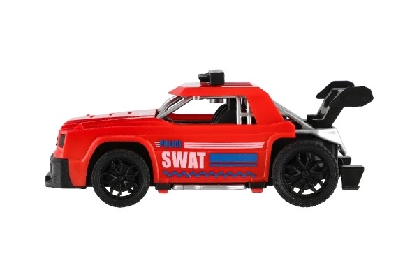 Voiture de course en plastique à inertie - 16 cm