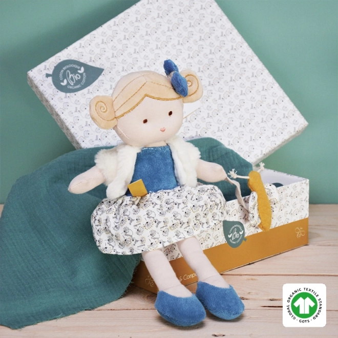 Doudou Jolijou Panenka Pollen avec abeille 25 cm