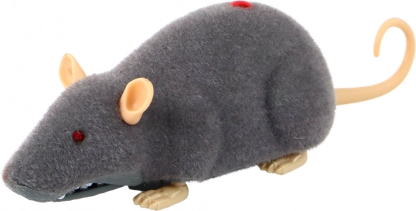 Jouet amusant souris télécommandée gris