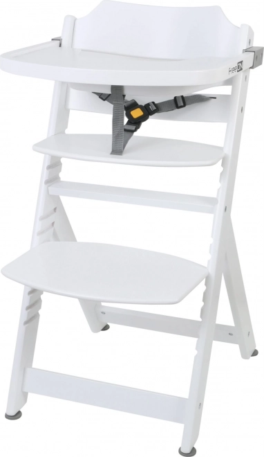 Chaise haute en bois Freeon Moon blanche