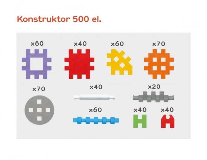 Mini Wafers Constructor 500 blocs de construction