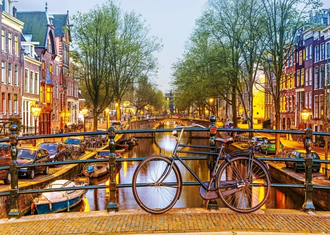 Puzzle Amsterdam illuminé, 1000 pièces (ALIPSON)
