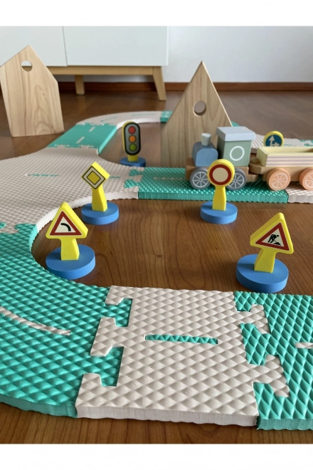 Panneaux de signalisation en mousse