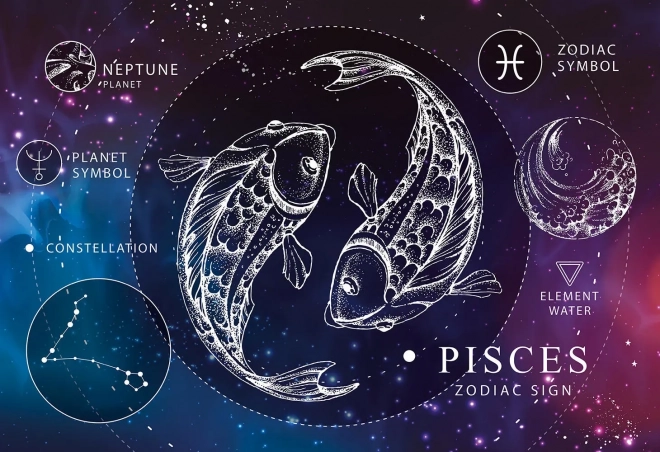Interdruk puzzle Zodiaque - Poissons 250 pièces