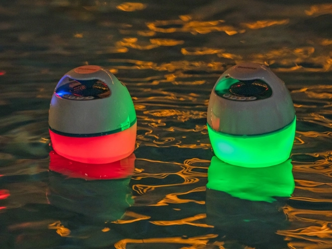 Bestway haut-parleur flottant MusicWave avec Bluetooth et lumière LED