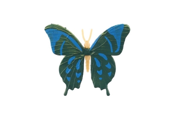 Papillons 12 pièces en plastique 7-8cm dans un sachet