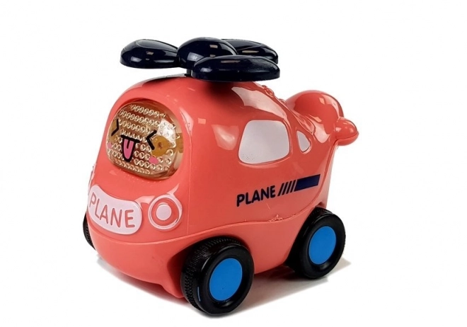 Ensemble de voitures jouets pour enfants avec corde 7 pièces