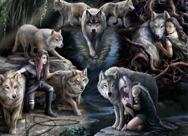 Puzzle Loups 1500 pièces BLUEBIRD