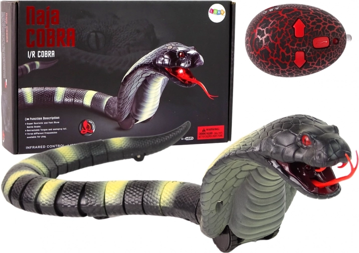 Cobra télécommandée, longueur 44 cm