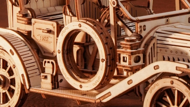 RoboTime puzzle en bois 3D voiture historique