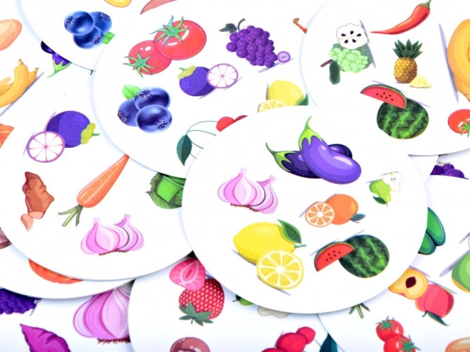 Jeu de Réflexion Trouve la Paire Fruits Légumes ZA3293