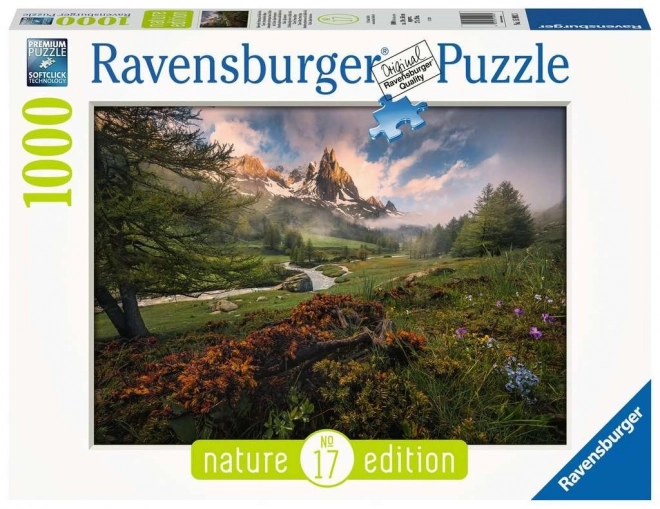 Puzzle Val Clarée, Alpes 1000 pièces