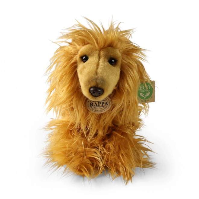 Lévrier afghan en peluche 32 cm pour les passionnés écologiques