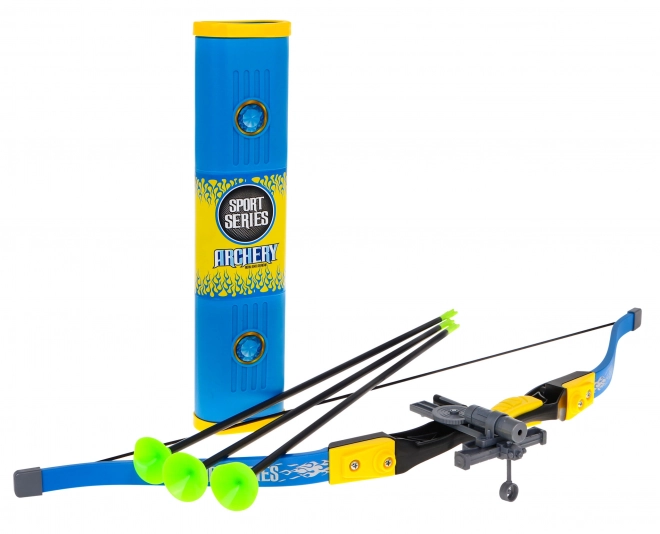 Ensemble de tir à l'arc pour enfants 3+ Jouet sportif Flèches de tir à l'arc carquois bouclier
