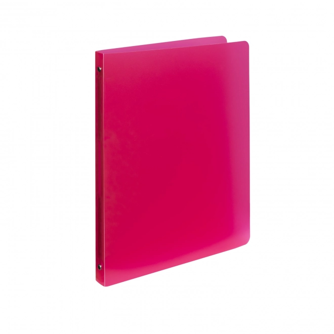 Classeur Opaline rouge A4 avec mécanisme à anneaux