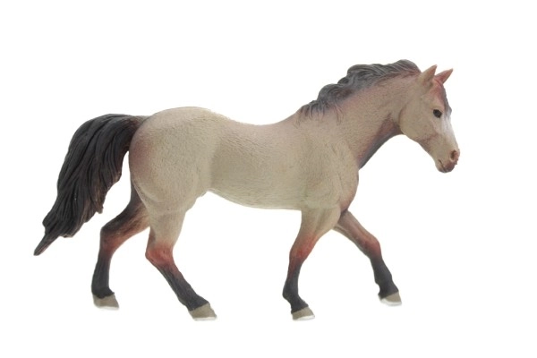 Figurine en plastique cheval 15 cm - 4 couleurs