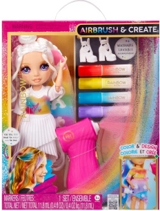 Rainbow High Airbrush poupée avec feutres lavables