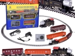 Ensemble de train électrique locomotive à vapeur H0 avec unité de commande