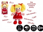Poupée de chiffon Lucinka 30 cm chantant en tchèque
