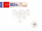 Balles de tennis de table Shield 40 mm sans couture, 6 pcs