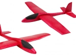 Grand planeur en polystyrène rouge 68 cm